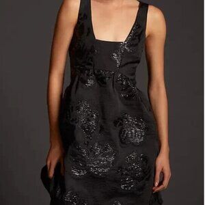 NWT Anthropologie Maeve sz 10 Jacquard Mini Dress Cocktail